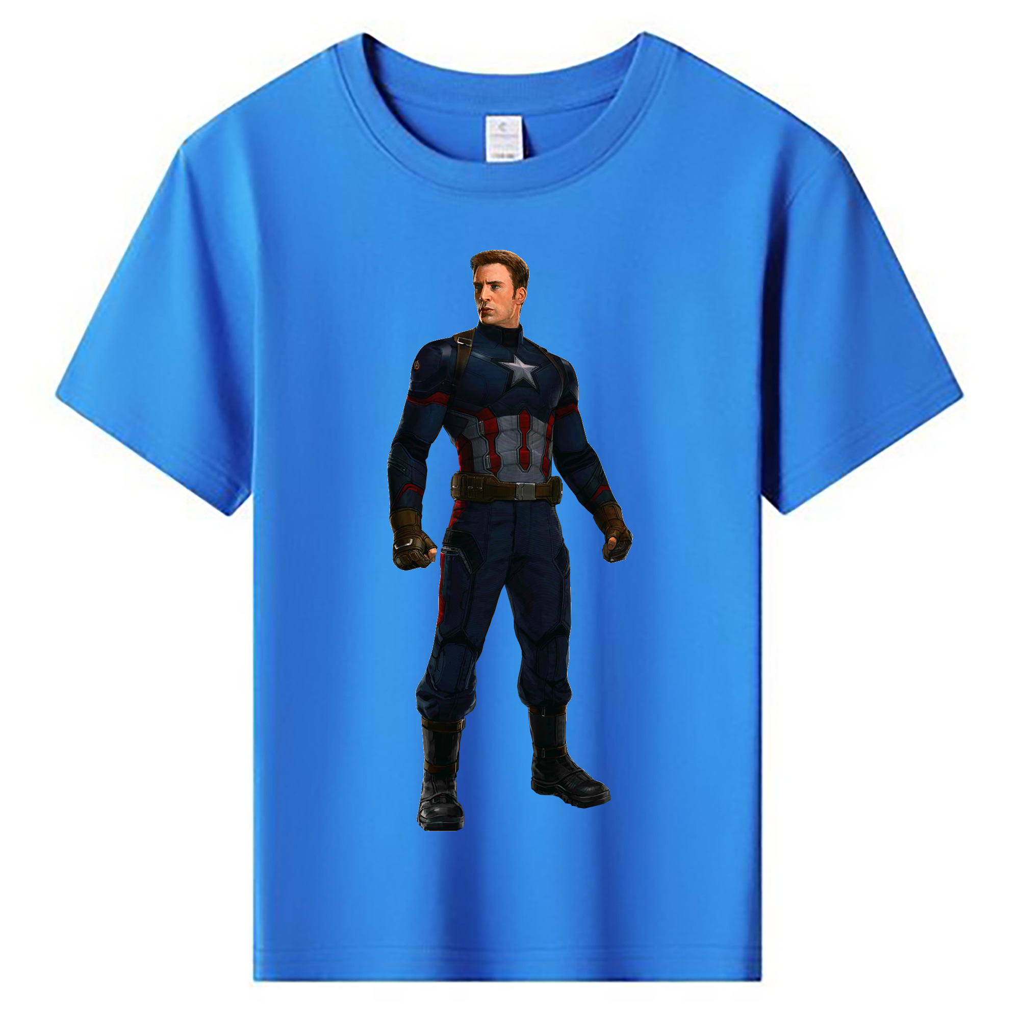 （画像用） アベンジャーズ The Avengers 綿100％キッズTシャツ（フロントプリント）